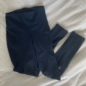 Lululemon To The Beat Tight 24” True Navy Size 2